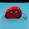 Lightning McQueen fidget keychain