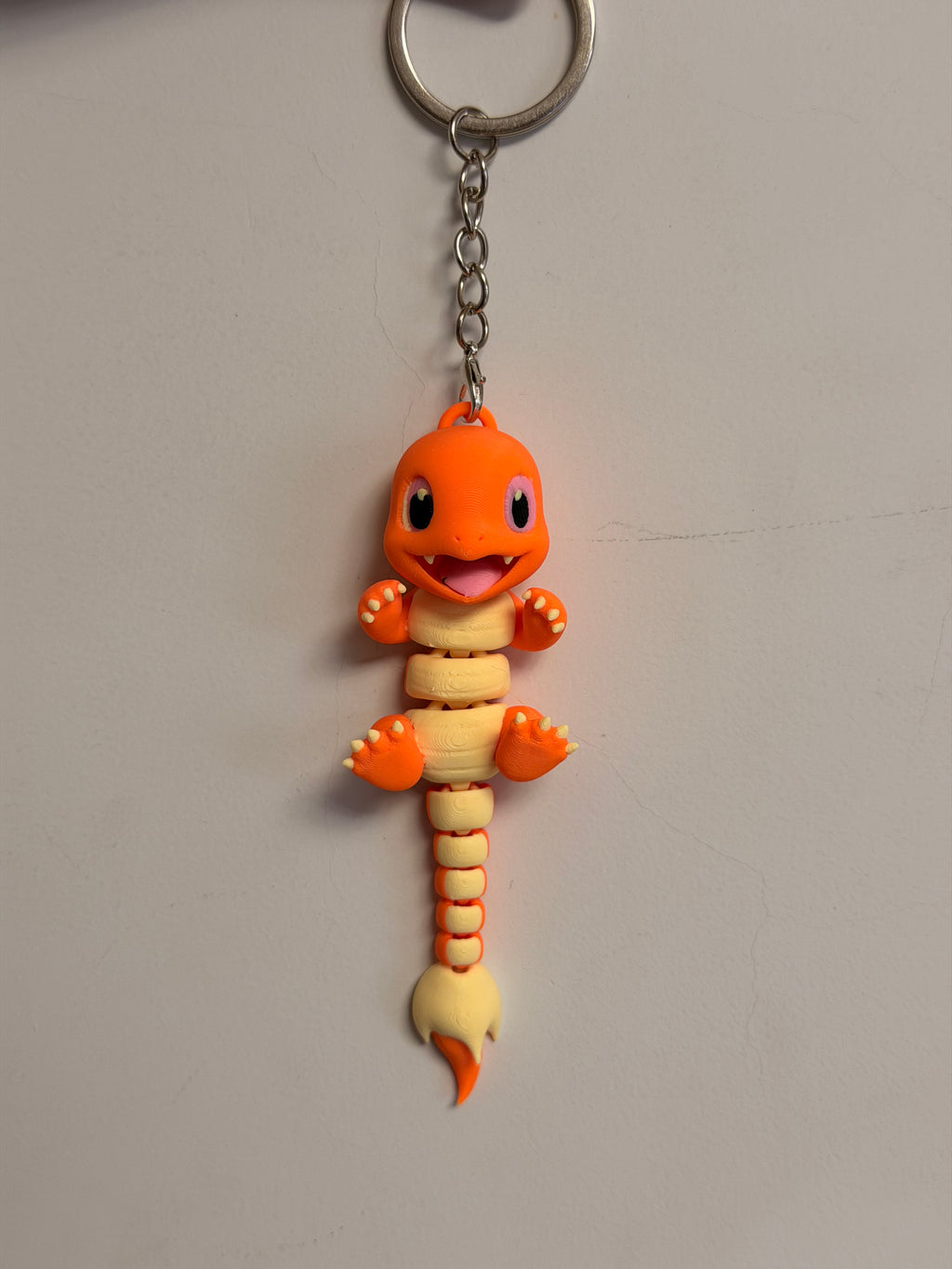 Charmander Hinged Articulated Keychain flexi